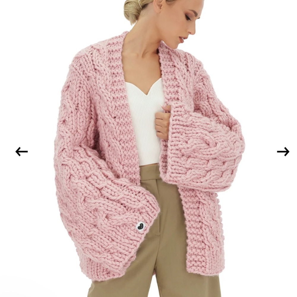 Mumshandmade chunky knit sweater